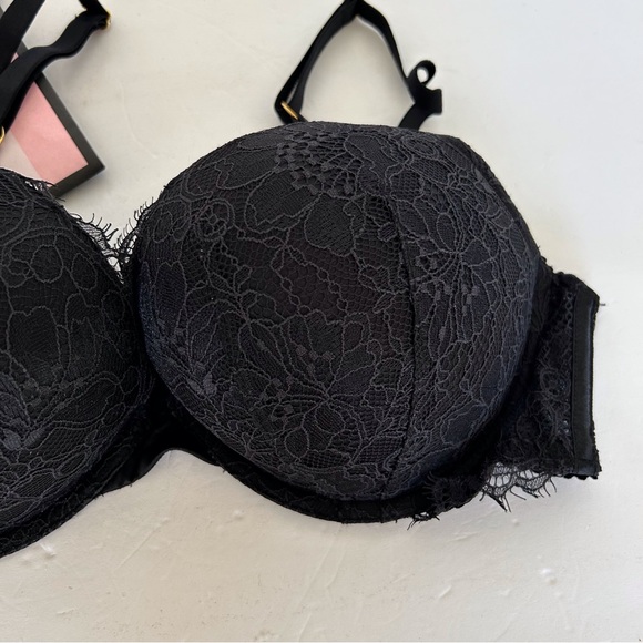 VICTORIAS SECRET VERY SEXY RING HARDWARE PUSH UP BRA SIZE 36C NWOT - Picture 4 of 16